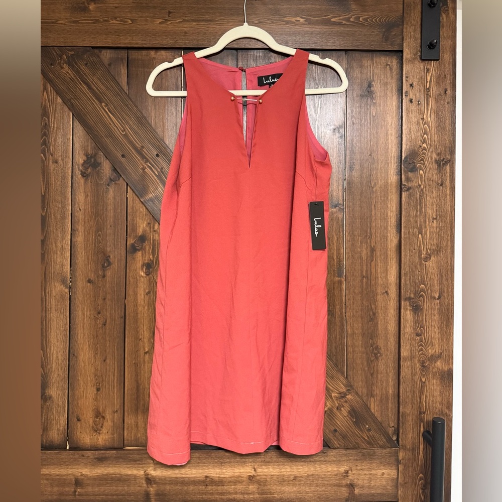 Lulus Sleeveless Shift Dress – Size S – NWT